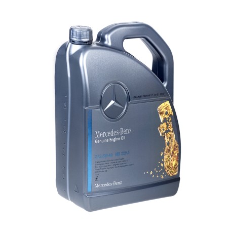 Синтетическое моторное масло Mercedes-Benz MB 229.5 5W-40, 5л