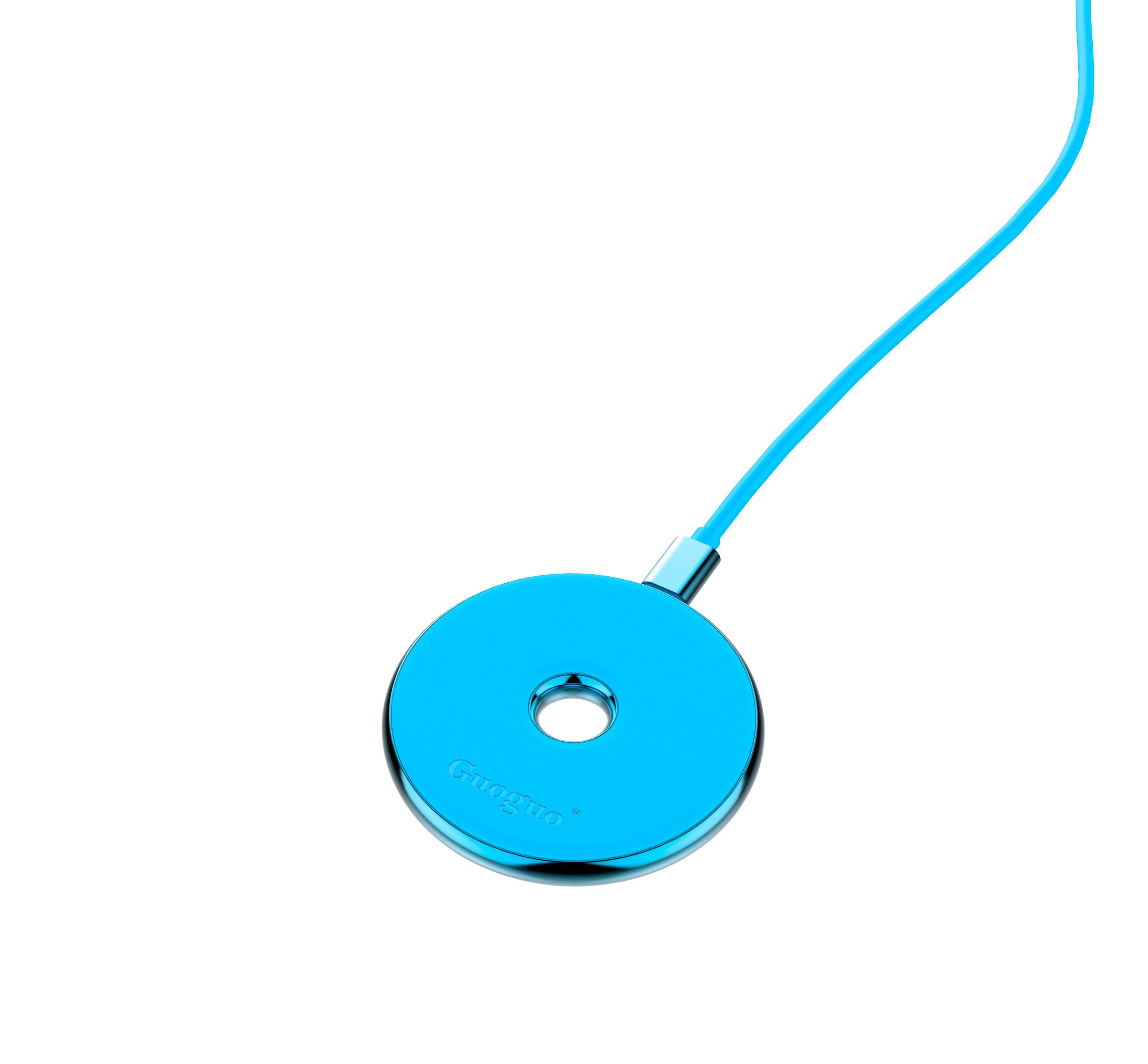 Беспроводная индуктивная зарядка iBest Q11 blue