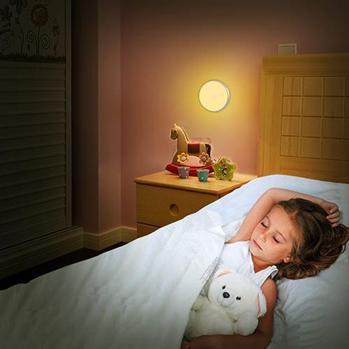 LED лампа-ночничок с аккумулятором ESL-09 мишка с шариками