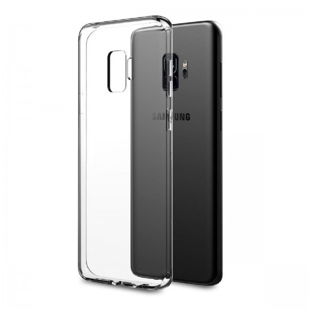 Прозрачный силиконовый чехол для Samsung Galaxy S9