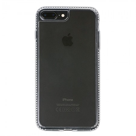 Прозрачный силиконовый чехол для iPhone 7/8 Plus (Clear Bumper)