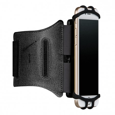 Чехол для смартфона на руку для занятий спортом iBest MP-8128 черный