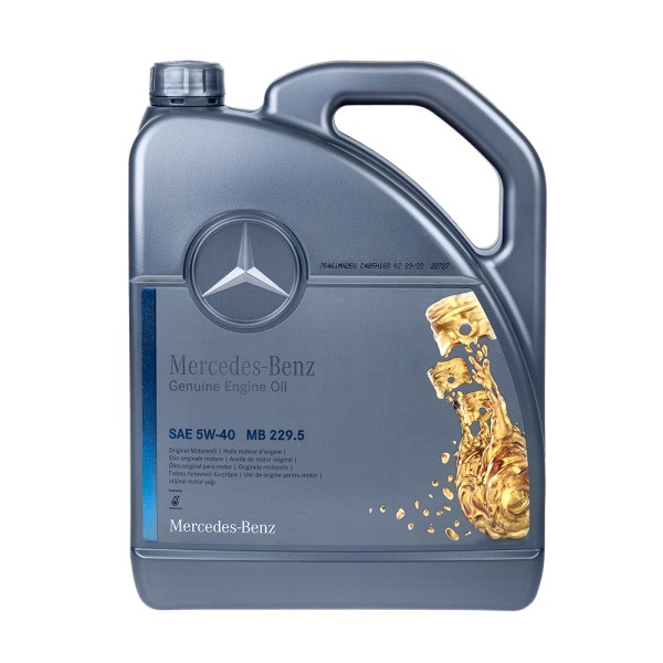 Синтетическое моторное масло Mercedes-Benz MB 229.5 5W-40, 5л