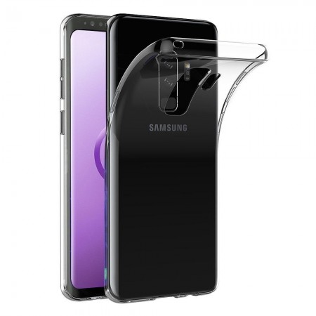 Прозрачный силиконовый чехол для Galaxy S9 Plus (Clear Slim)