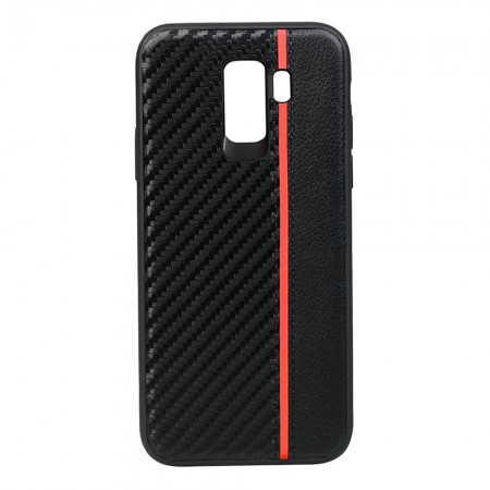 Чехол для Galaxy S9 Plus iBest Carbon Red