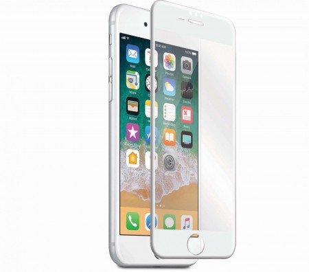 Защитное стекло для iPhone 8/7/6S/6 Plus 3D White